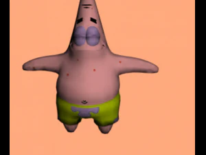 Patrick star 3D Model