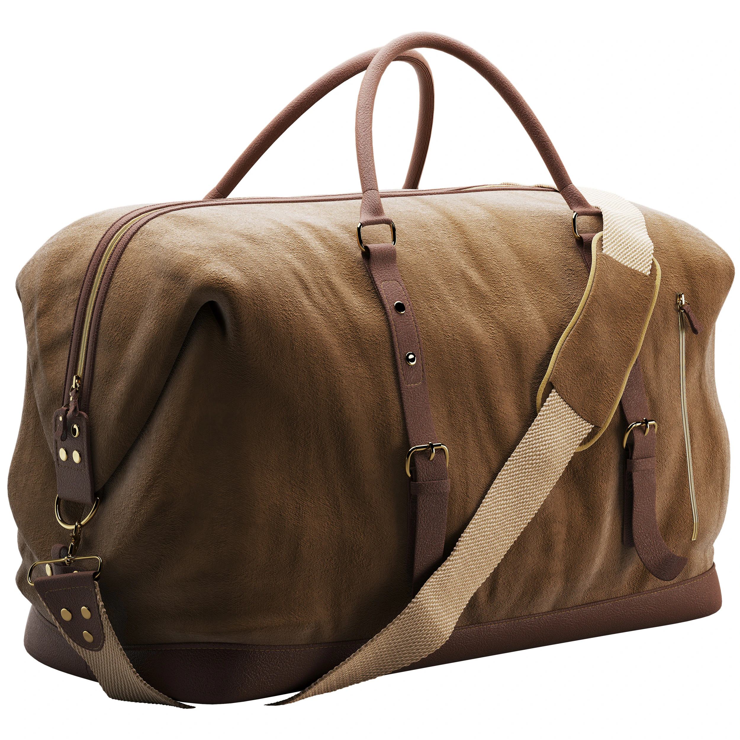 Canvas duffle bag URBAN BAG Verona 3D Model .c4d .max .obj .3ds .fbx .stl .blend 