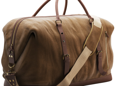 Canvas duffle bag URBAN BAG Verona 3D मॉडल