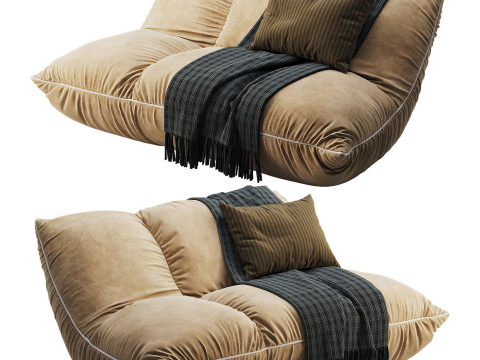 Papillon Lounge Series by Giovannetti Model 3D