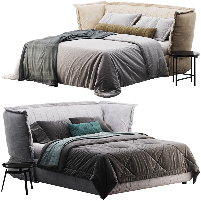 PUPPET Bed Ditre italia 3D Model .c4d .max .obj .3ds .fbx .stl .blend