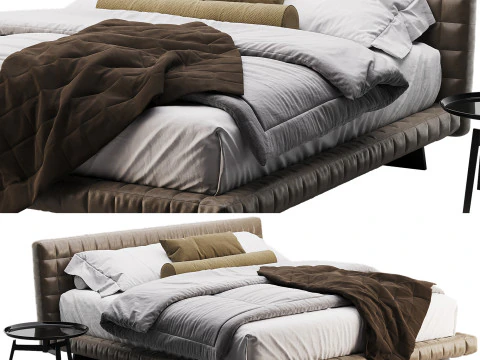 Ł&oacute;żko Twiggy 02 Model 3D