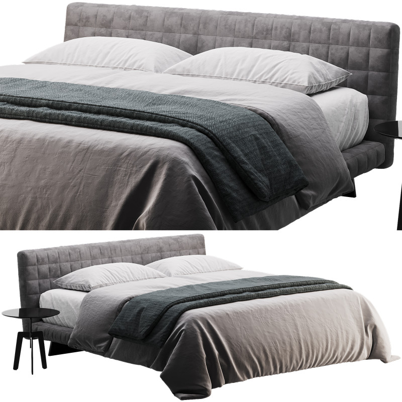 Twiggy Bed 03 Modèle 3D .c4d .max .obj .3ds .fbx .stl .blend