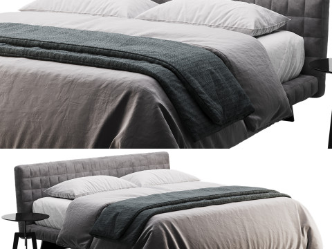 Twiggy Bed 03 3D Model