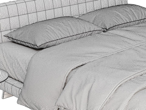 Twiggy Bed 03 Modèle 3D