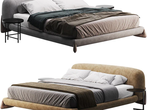 Ł&oacute;żko Softbay Model 3D