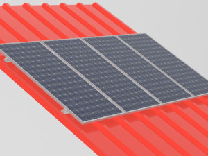 Solar Panel Roof Modelo 3D