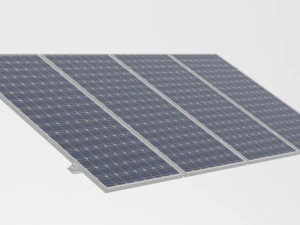 Solar Panel Roof 3D Model