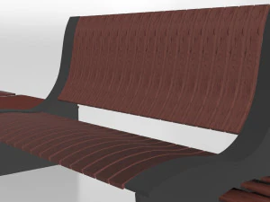 Bench Park Pack 3D Model