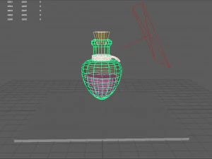 Potion bottle 01 3D Model