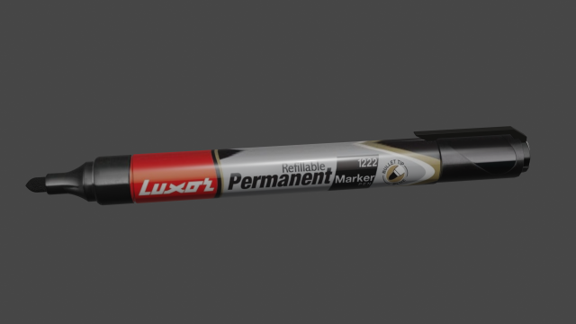 Marke 01 3D Модель .c4d .max .obj .3ds .fbx .stl .blend 