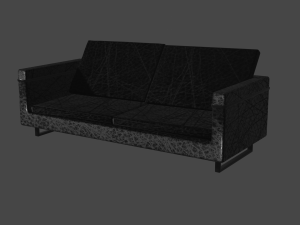 Armchair 01 Model 3D