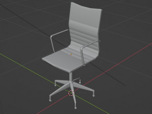 Office chair 01 3D 모델