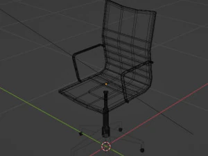 Office chair 01 3D Model
