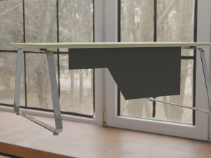 Office desk 01 3D Model