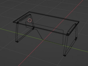 Office desk 01 3Dモデル