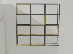 Bookshelf 01 3D Model