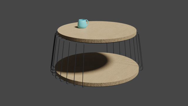 Table01 3D Модель .c4d .max .obj .3ds .fbx .stl .blend 