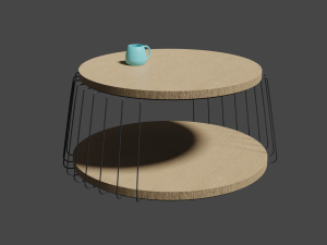 Table01 3D 模型