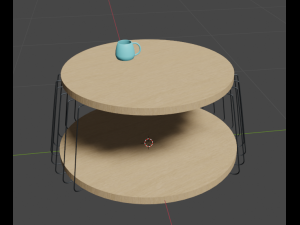 Table01 3D Модель