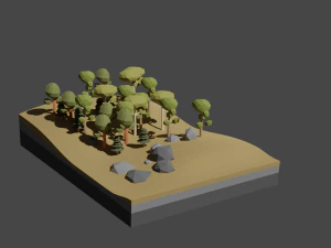 Forest 01 3D Model