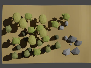 Forest 01 3D Model