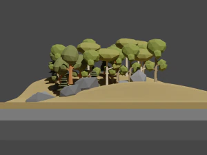 Forest 01 3D Model