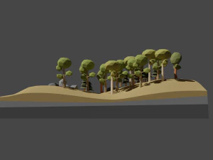 Forest 01 3D Model