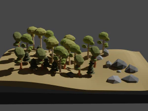 Forest 01 3D Model