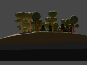 Forest 01 3D Model
