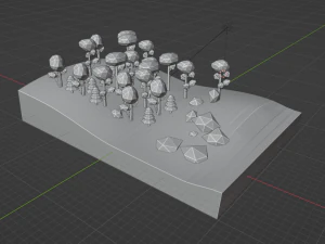 Forest 01 3D Model