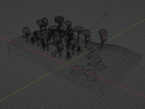 Forest 01 3D Model