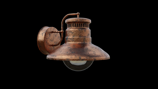Lamp03 3D Model .c4d .max .obj .3ds .fbx .stl .blend