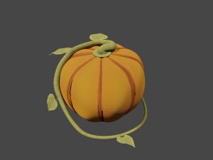 Pumpkin 3D Model