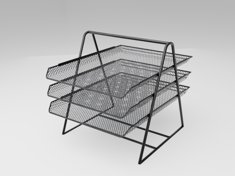 File Rack 3D 模型