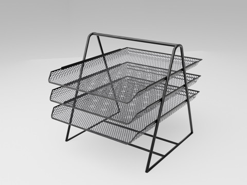 File Rack 3D 모델