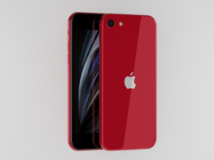 IPhone se red 3D 모델