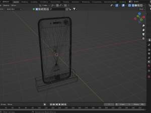 IPhone se 2022 red 3D 모델