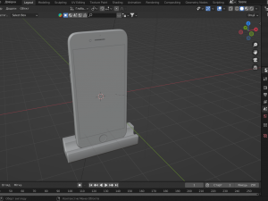 IPhone se 2022 red 3D 모델