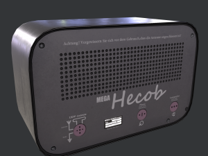 Retro Radio 3D-Modell