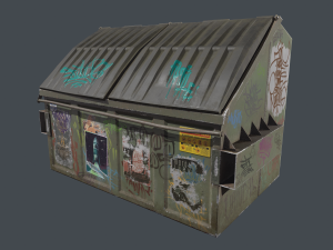 Trash can Modelo 3D