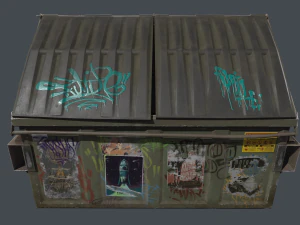Cesto de lixo Modelo 3D