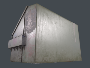 Trash can 3D मॉडल