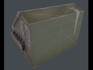 Trash can 3D मॉडल