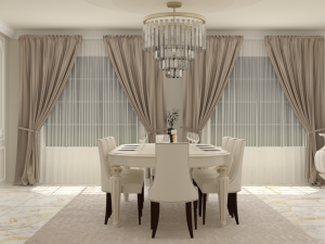 New classic dining room 3D Модель