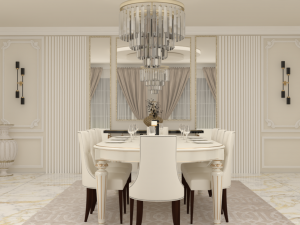 New classic dining room 3D Модель