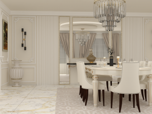 New classic dining room 3D Модель