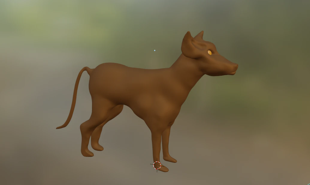 German Shepherd 3D Model .c4d .max .obj .3ds .fbx .stl .blend 