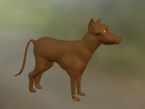 Deutscher Sch&auml;ferhund 3D Modell