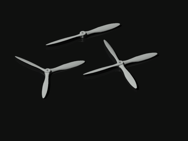 Airscrew Modelo 3D .c4d .max .obj .3ds .fbx .stl .blend 